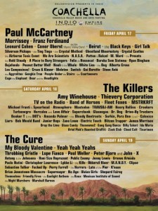 Coachella 2009 Lineup