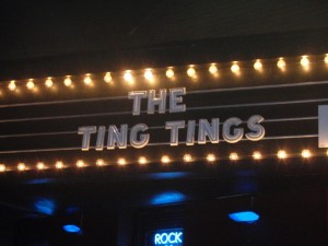 Ting Tings at the Paradise