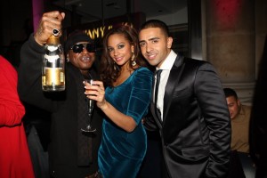 Birdman, Alesha Dixon and Jay Sean