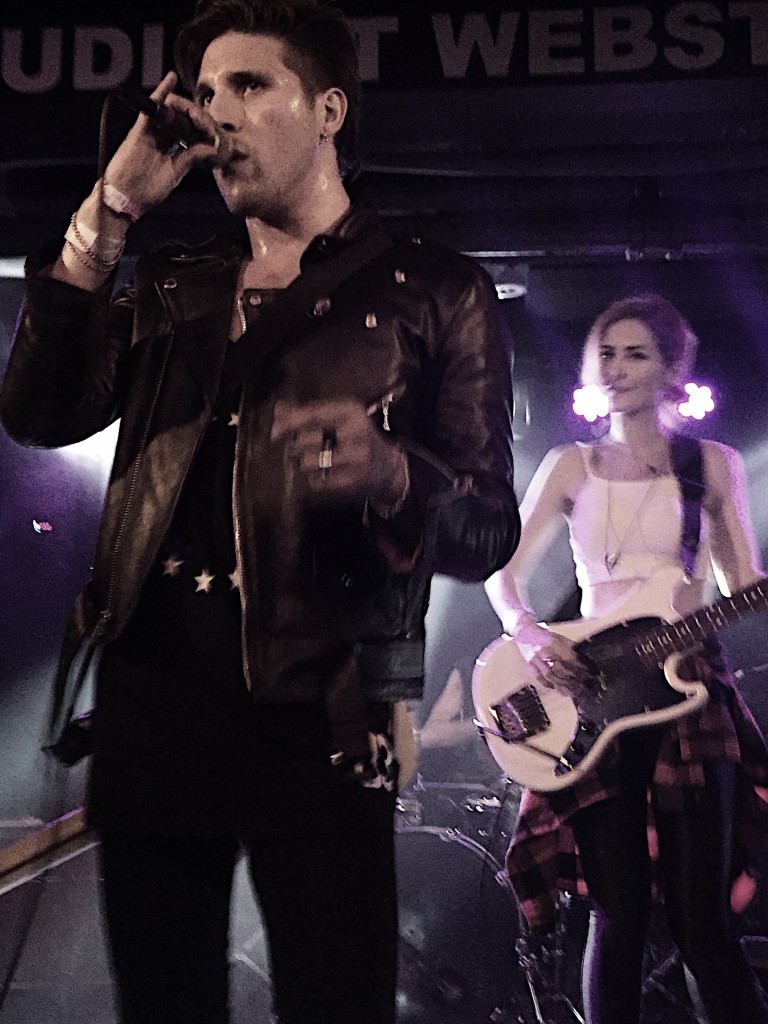 Mike and Crista from Republic Records recording group Powers put on an energetic performance at the New Shapes CMJ Showcase at Webster Hall. Check out their debut EP, Legendary, out now!