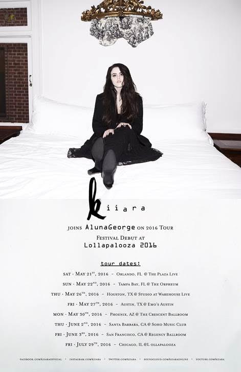 Kiiara Live Tour Announcement